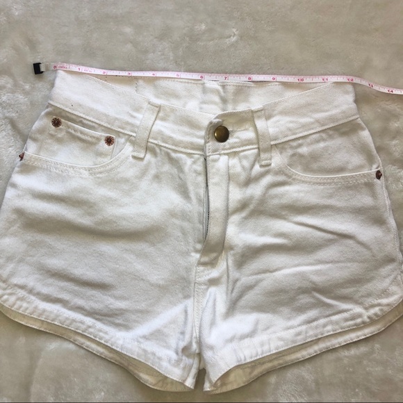 GBJ Jeans White Denim Jean Short Size Small/24 - Picture 6 of 9